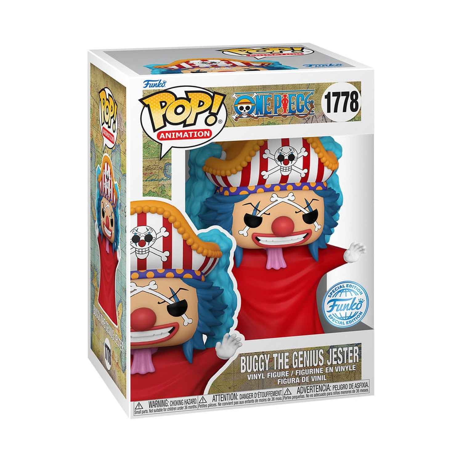 Funko Pop One Piece - Buggy der geniale Narr #1778