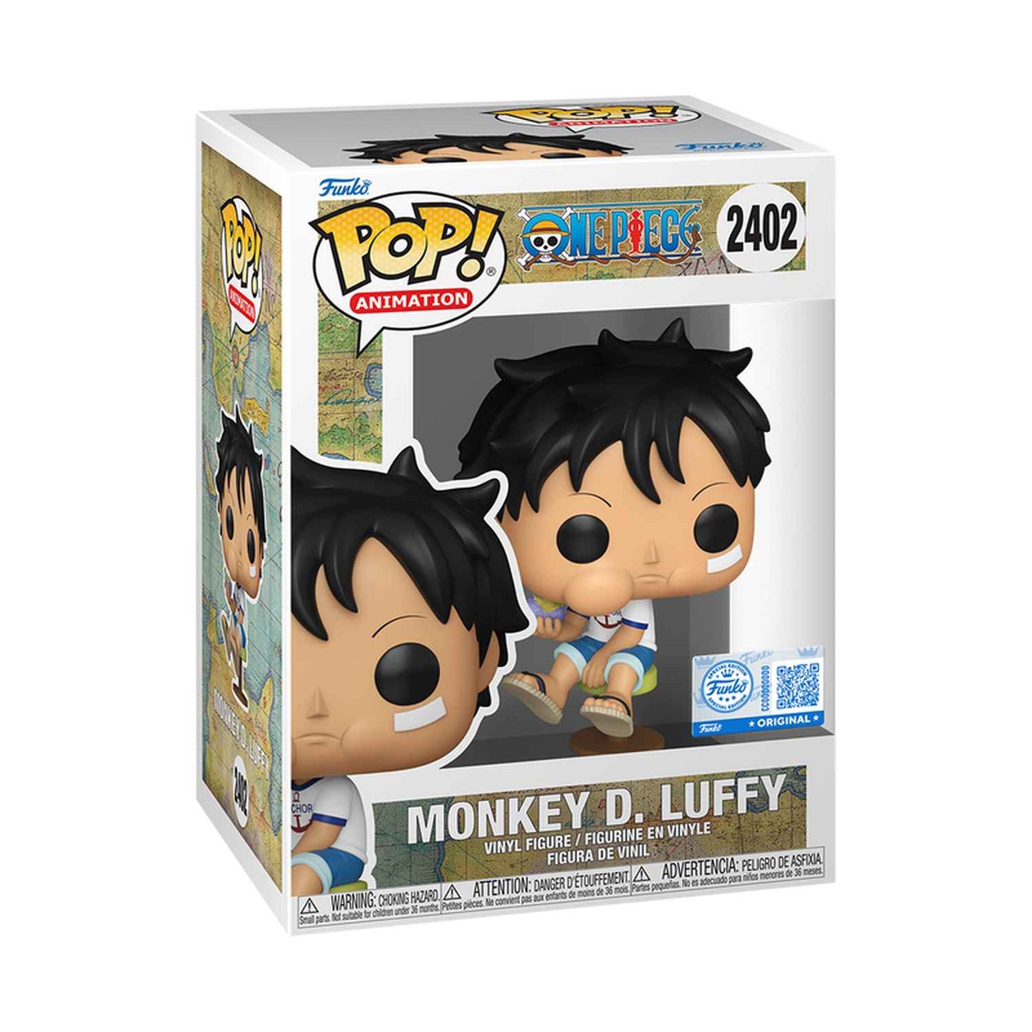Funko Pop One Piece - Monkey D. Luffy isst Teufelsfrucht #2402