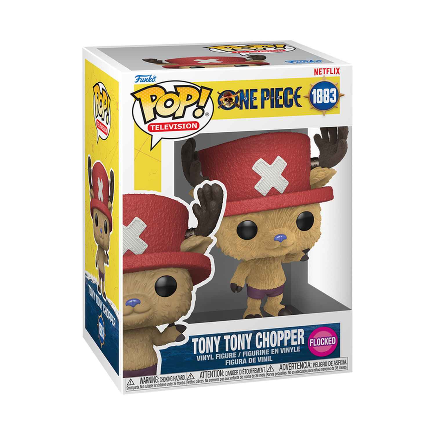 Funko Pop One Piece - Tony Chopper (Flocked) #1883