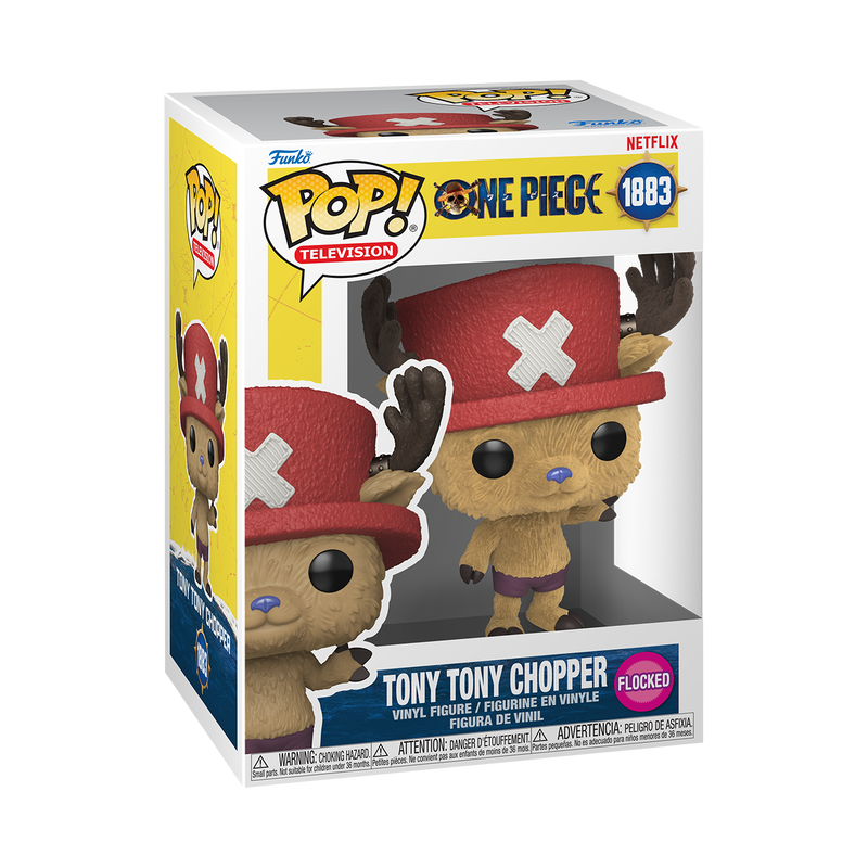 Funko Pop One Piece - Tony Chopper (Flocked) #1883