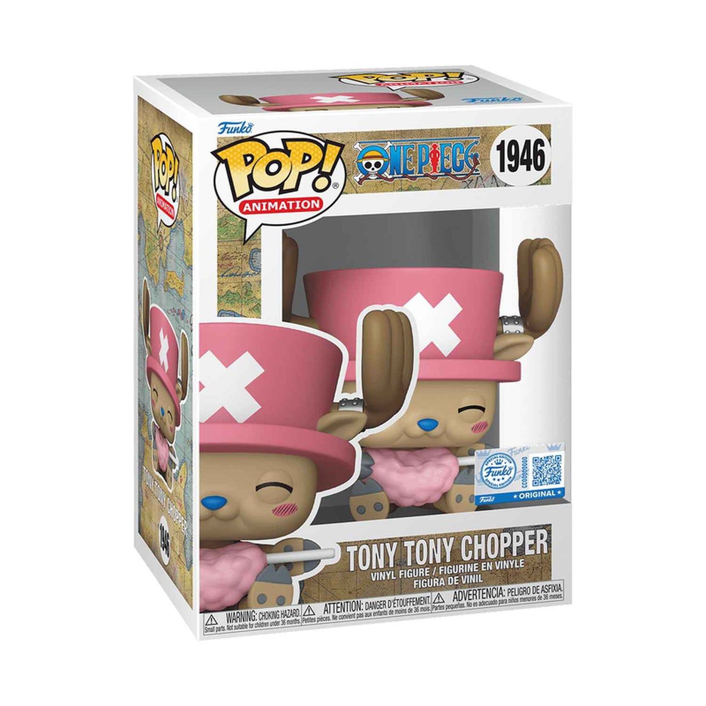 Funko Pop One Piece - Tony Chopper mit Zuckerwatte #1946