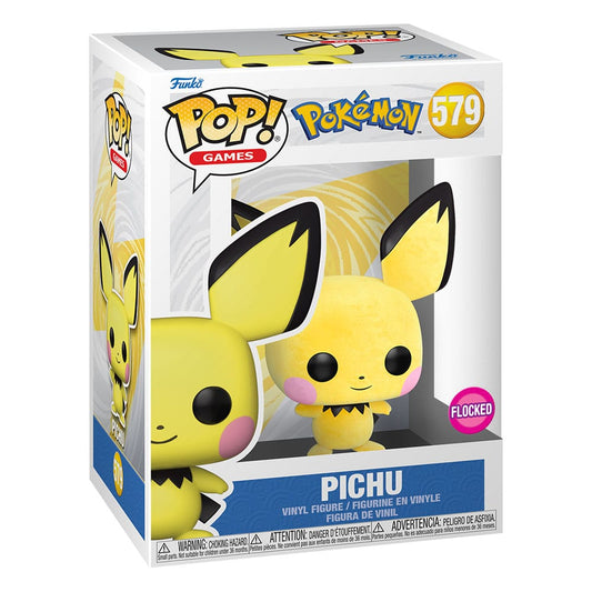 Funko Pop Pokémon - Pichu (Flocked) #579