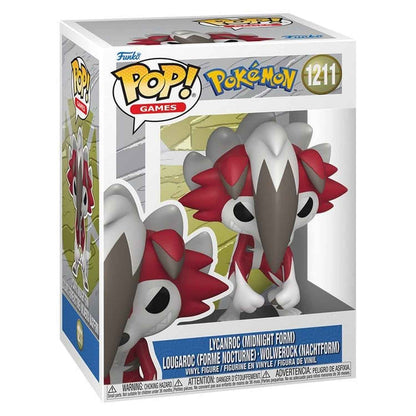 Funko Pop Pokémon - Wolwerock (Nachtform) #1211