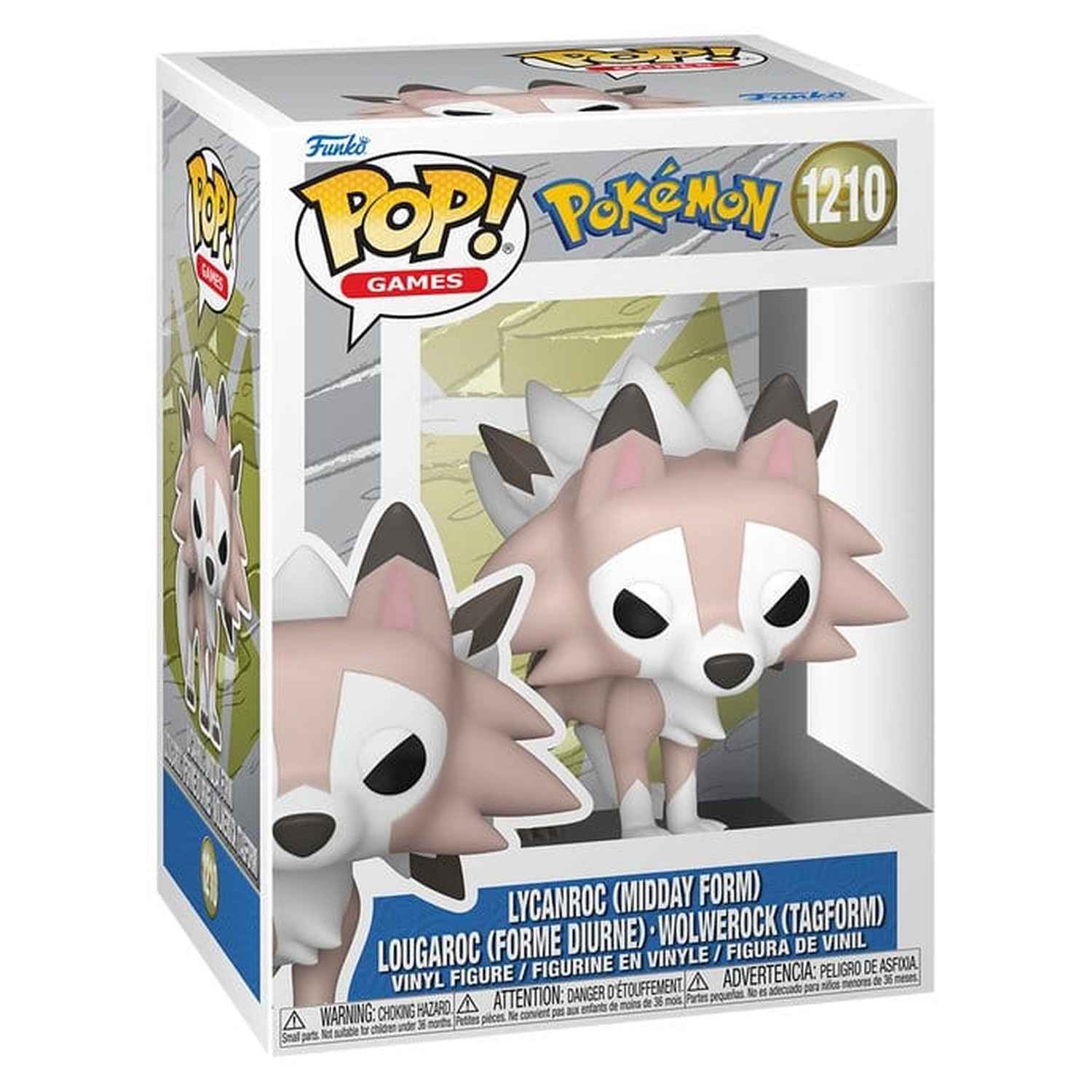 Funko Pop Pokémon - Wolwerock (Tagform) #1210