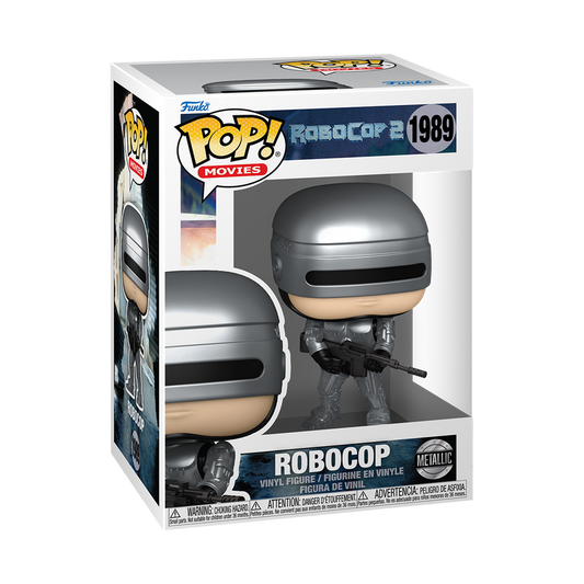 Funko Pop Robocop 2 - Robocop (Metallic Chase) #1989