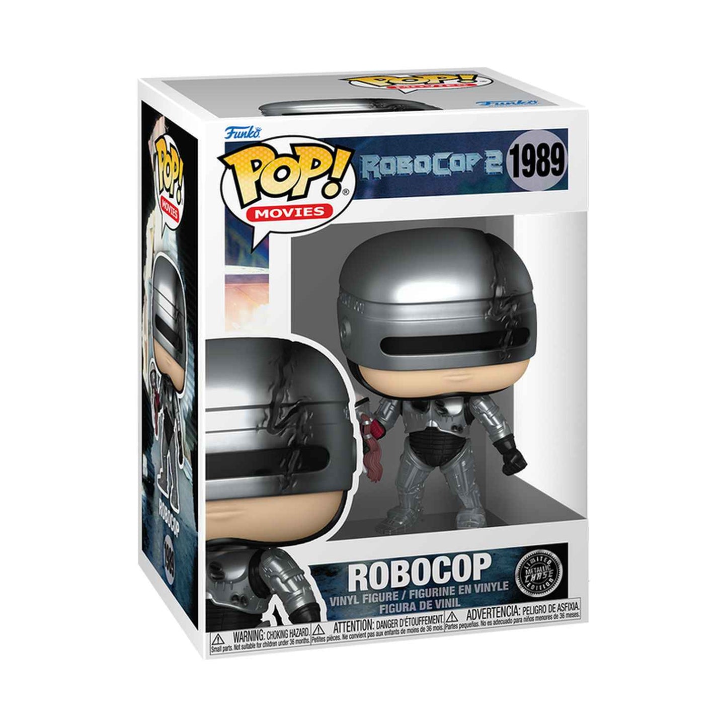 Funko Pop Robocop 2 - Robocop (Metallic Chase) #1989