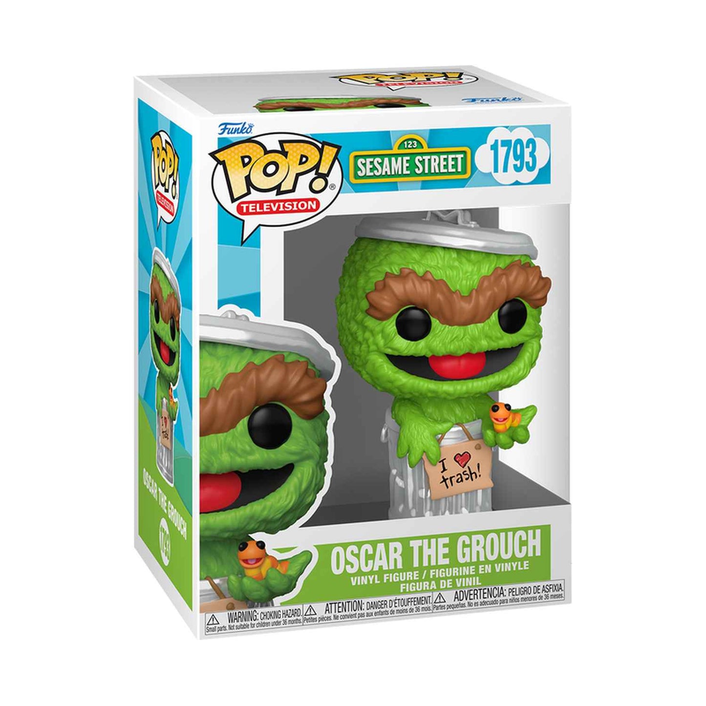 Funko Pop Sesamstraße - Oskar aus der Tonne #1793