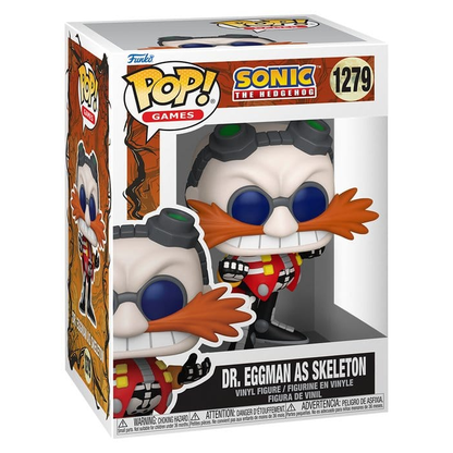 Funko Pop Sonic the Hedgehog - Dr. Eggman als Skelett #1279