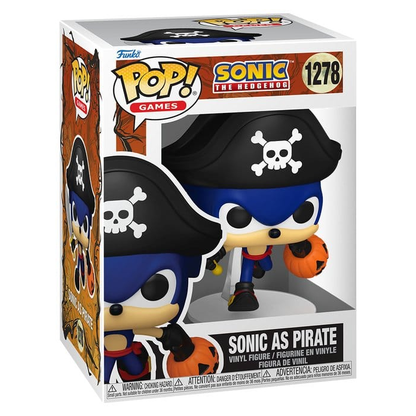 Funko Pop Sonic the Hedgehog - Sonic als Pirat #1278