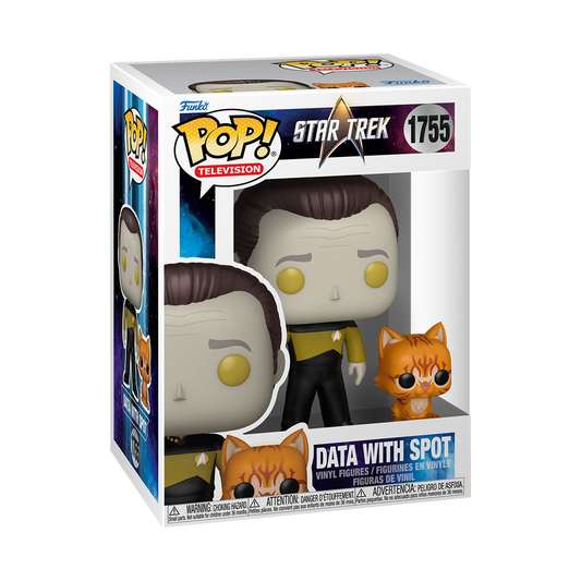 Funko Pop Star Trek: TNG - Data mit Spot #1755