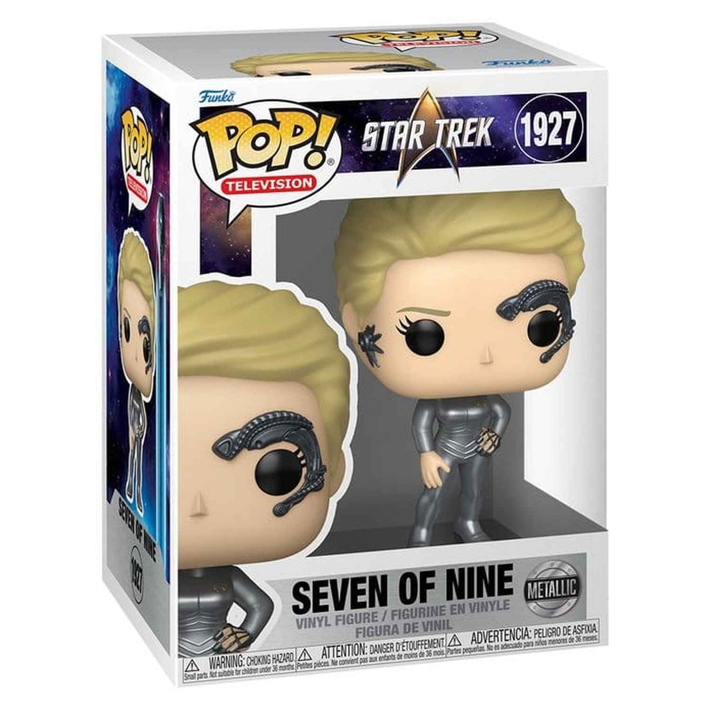 Funko Pop Star Trek: Voyager - Seven of Nine (Metallic) #1927