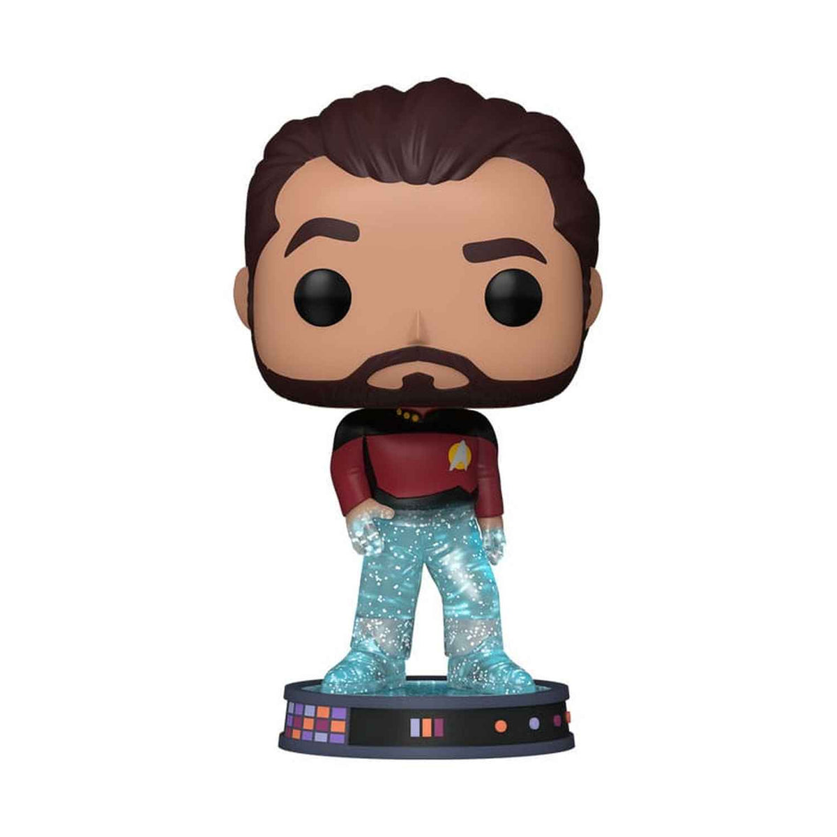 Funko Pop Star Trek - William T. Riker (Transporter Glitter) #1688
