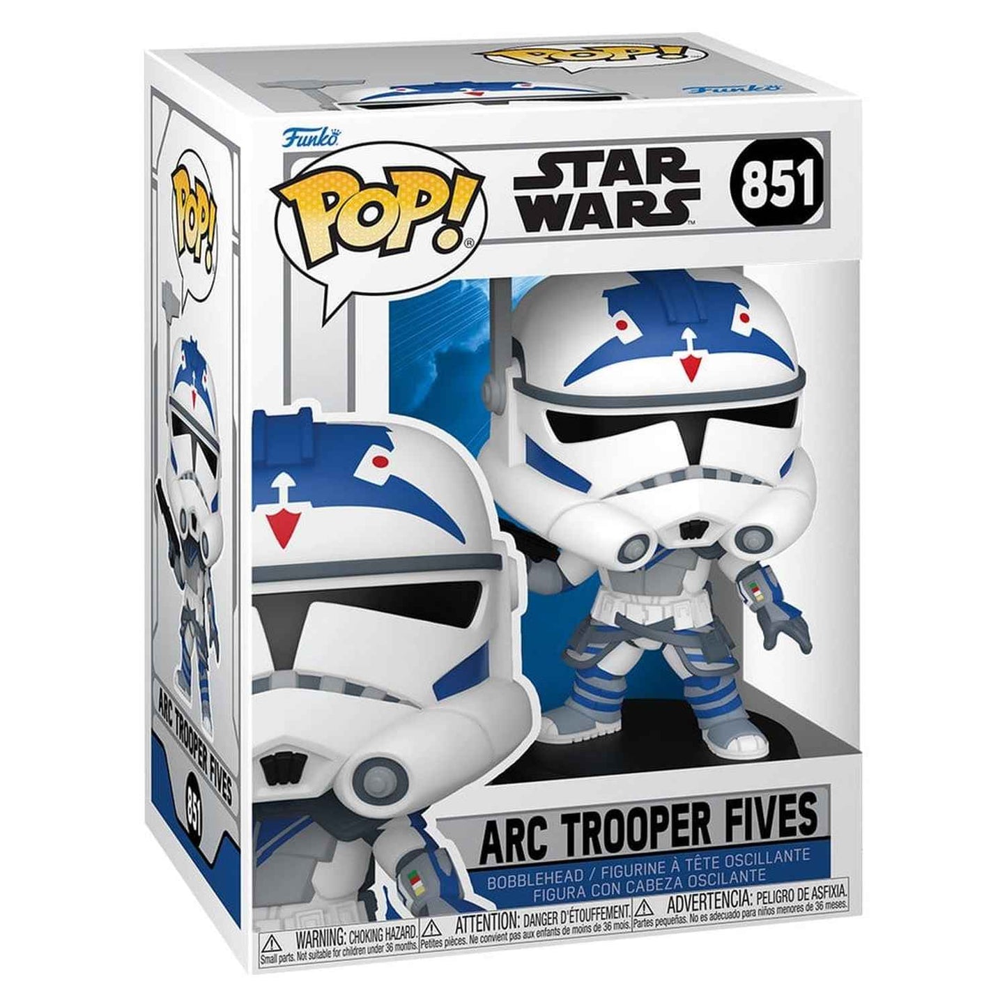 Funko Pop Star Wars - Arc Trooper Fives #851