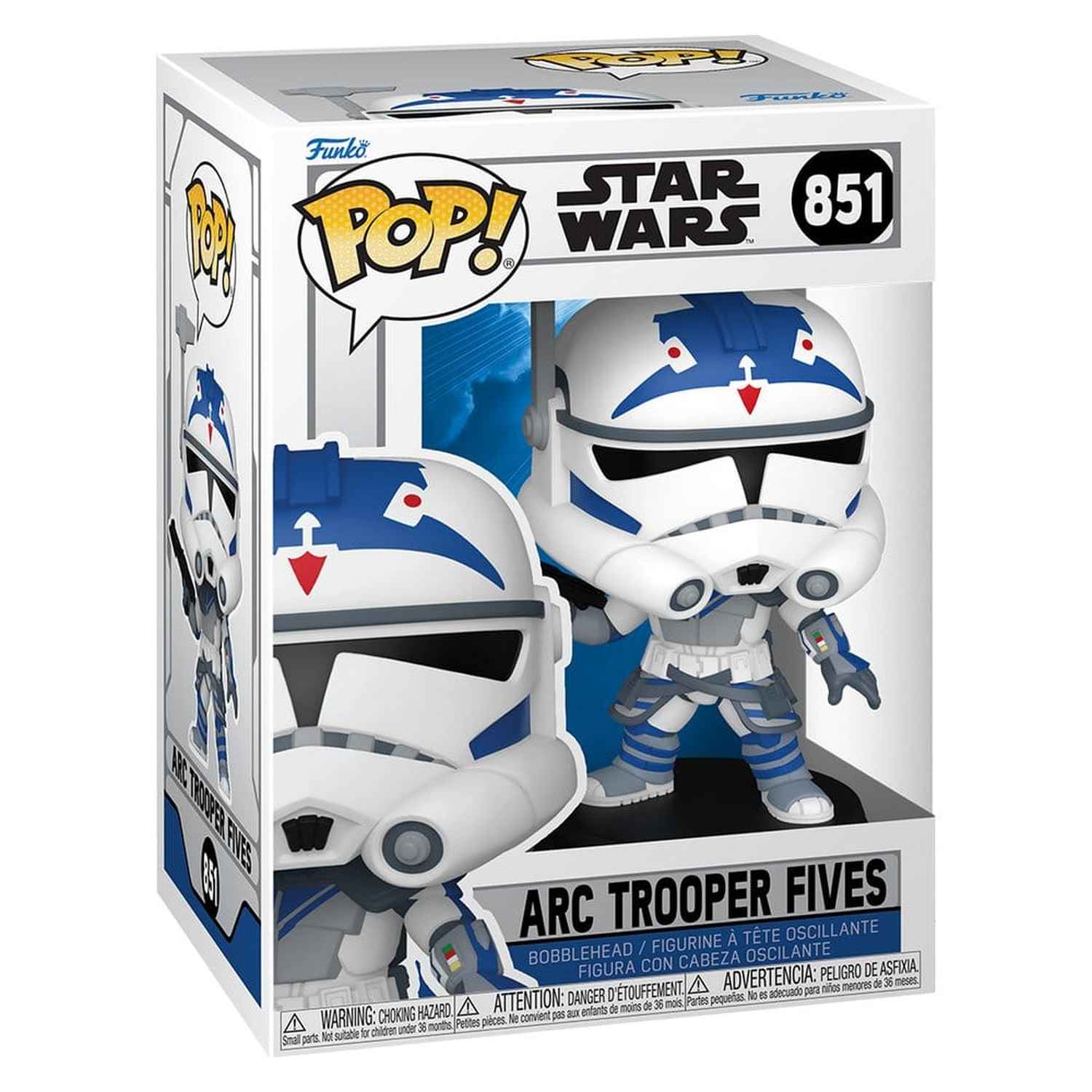 Funko Pop Star Wars - Arc Trooper Fives #851
