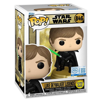 Funko Pop Star Wars - Luke Skywalker Legends (Glow) #846