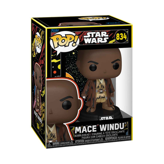 Funko Pop Star Wars - Mace Windu (Retro) #834