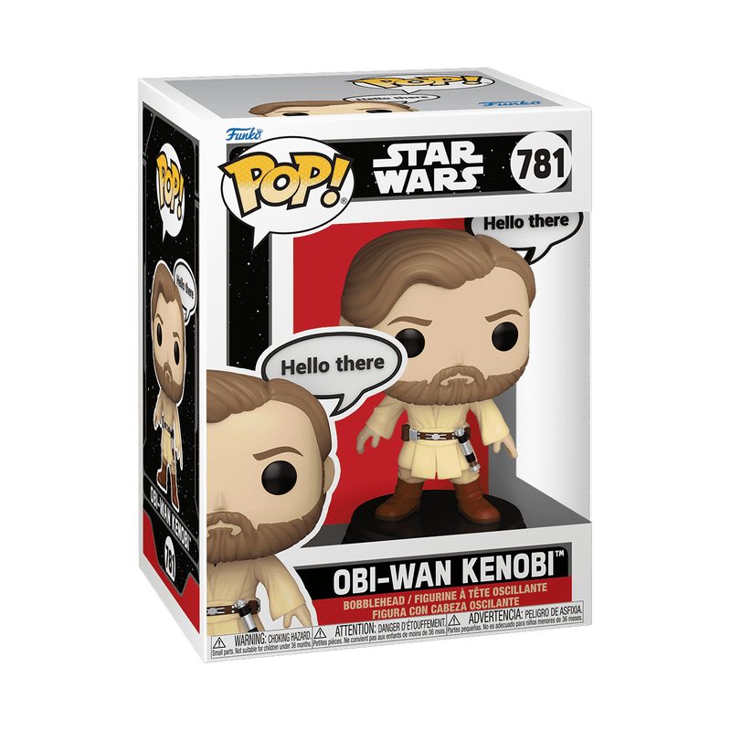 Funko Pop Star Wars - Obi-Wan Kenobi (Hello There) #781