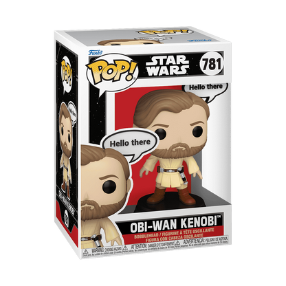 Funko Pop Star Wars - Obi-Wan Kenobi (Hello There) #781