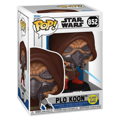 Funko Pop Star Wars - Plo Koon (Glow) #852