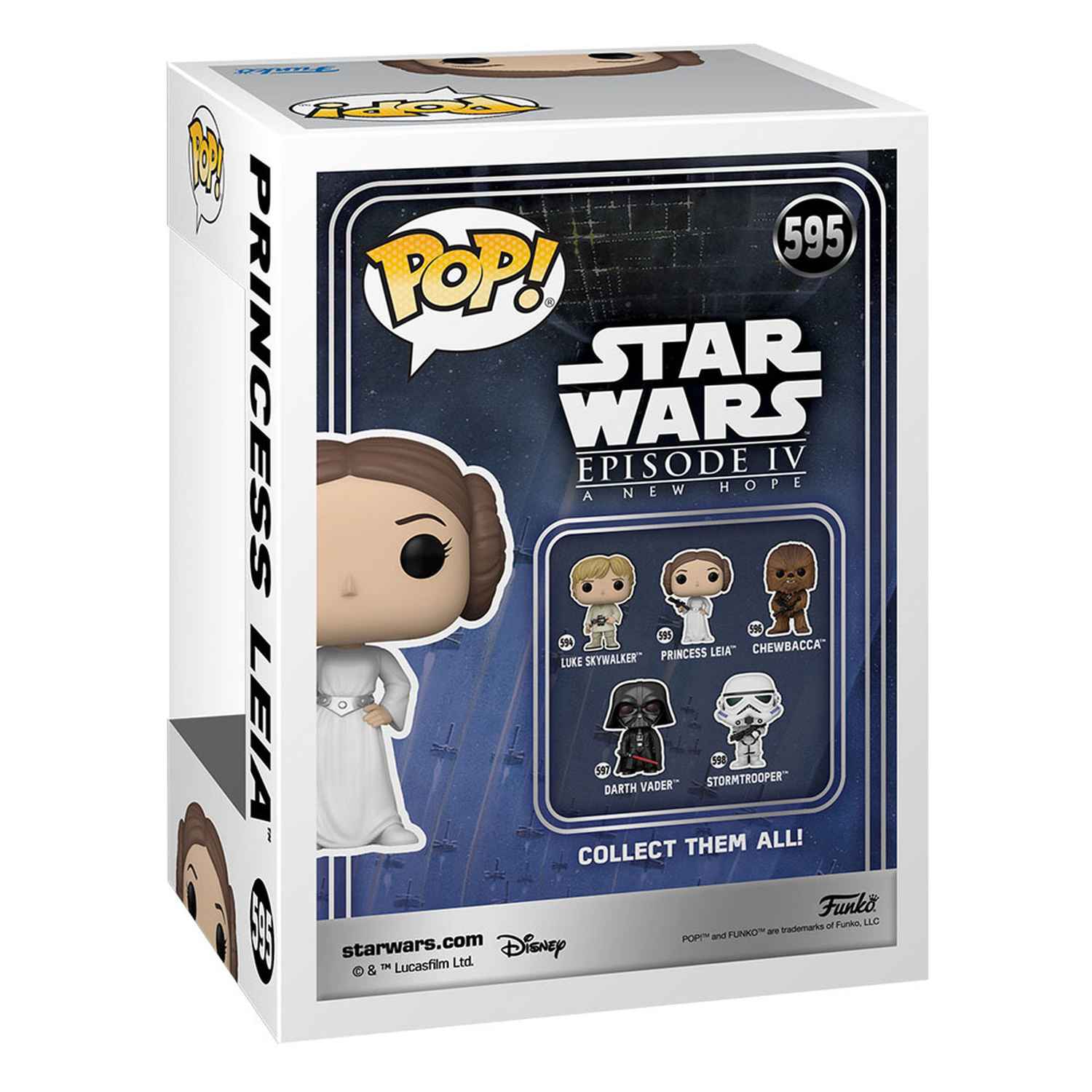 Funko Pop Star Wars - Prinzessin Leia #595