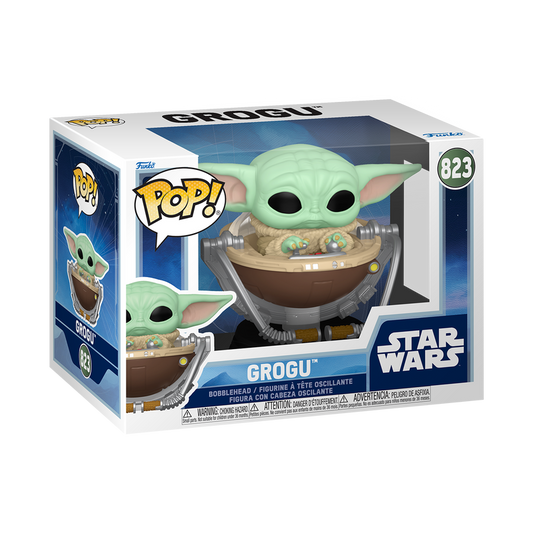 Funko Pop Star Wars: The Mandalorian & Grogu - Grogu im Kinderwagen #823