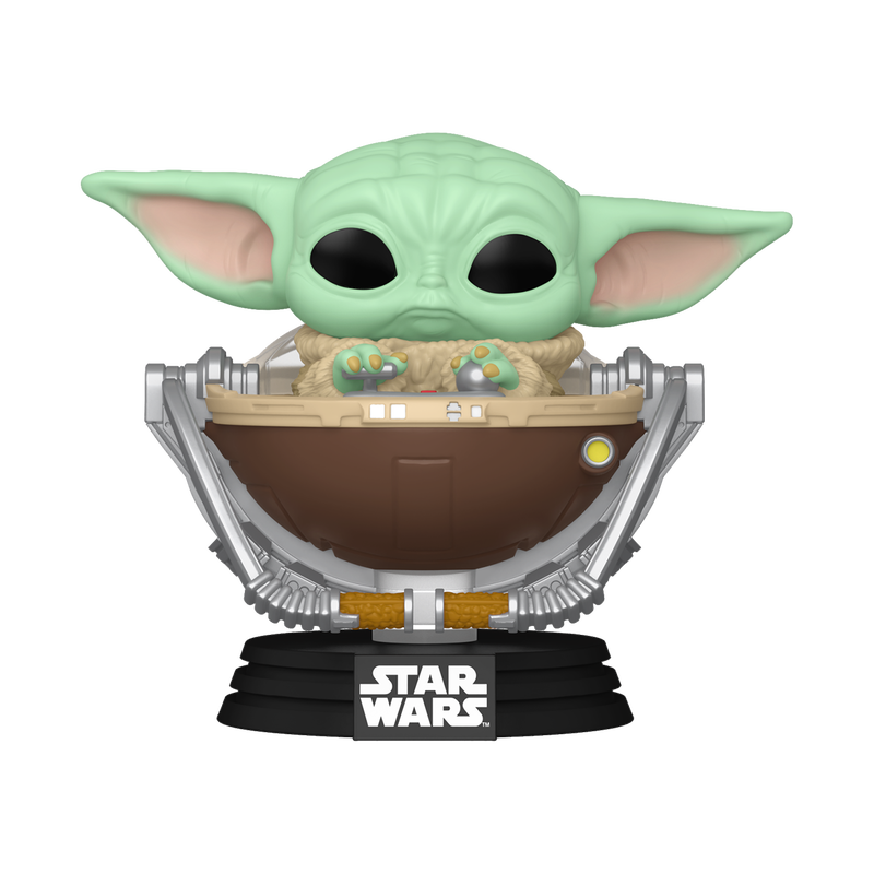 Funko Pop Star Wars: The Mandalorian & Grogu - Grogu im Kinderwagen #823