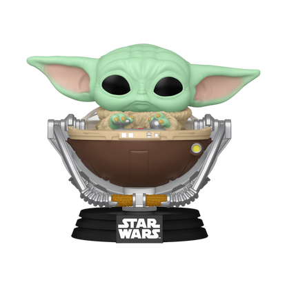 Funko Pop Star Wars: The Mandalorian & Grogu - Grogu im Kinderwagen #823