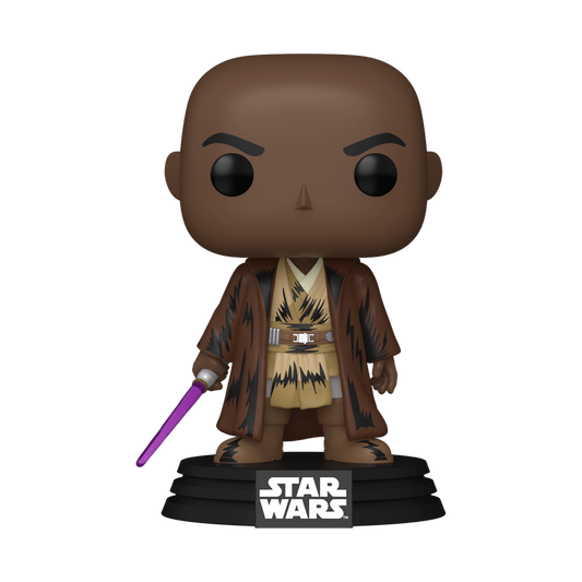 Funko Pop Star Wars: The Mandalorian & Grogu - Mace Windu (Retro) #834