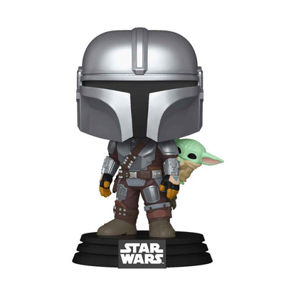 Funko Pop Star Wars: The Mandalorian & Grogu - Mando mit Grogu #818