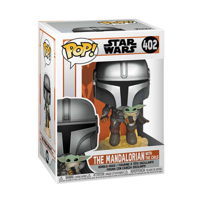 Funko Pop Star Wars: The Mandalorian - Mando mit Jet Pack #402