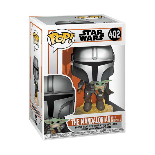 Funko Pop Star Wars: The Mandalorian - Mando mit Jet Pack #402