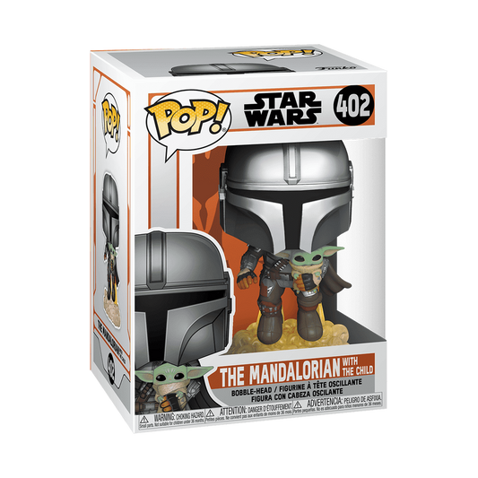 Funko Pop Star Wars: The Mandalorian - Mando mit Jet Pack #402