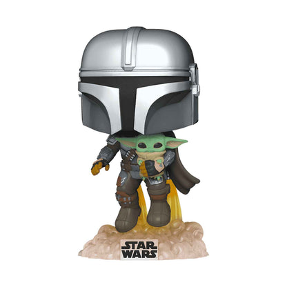 Funko Pop Star Wars: The Mandalorian - Mando mit Jet Pack #402
