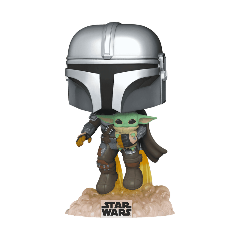 Funko Pop Star Wars: The Mandalorian - Mando mit Jet Pack #402