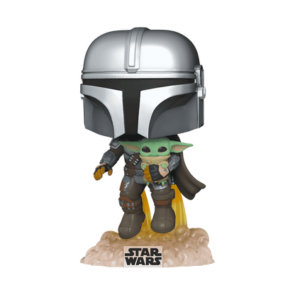 Funko Pop Star Wars: The Mandalorian - Mando mit Jet Pack #402