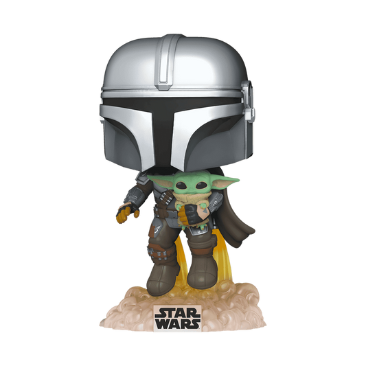 Funko Pop Star Wars: The Mandalorian - Mando mit Jet Pack #402