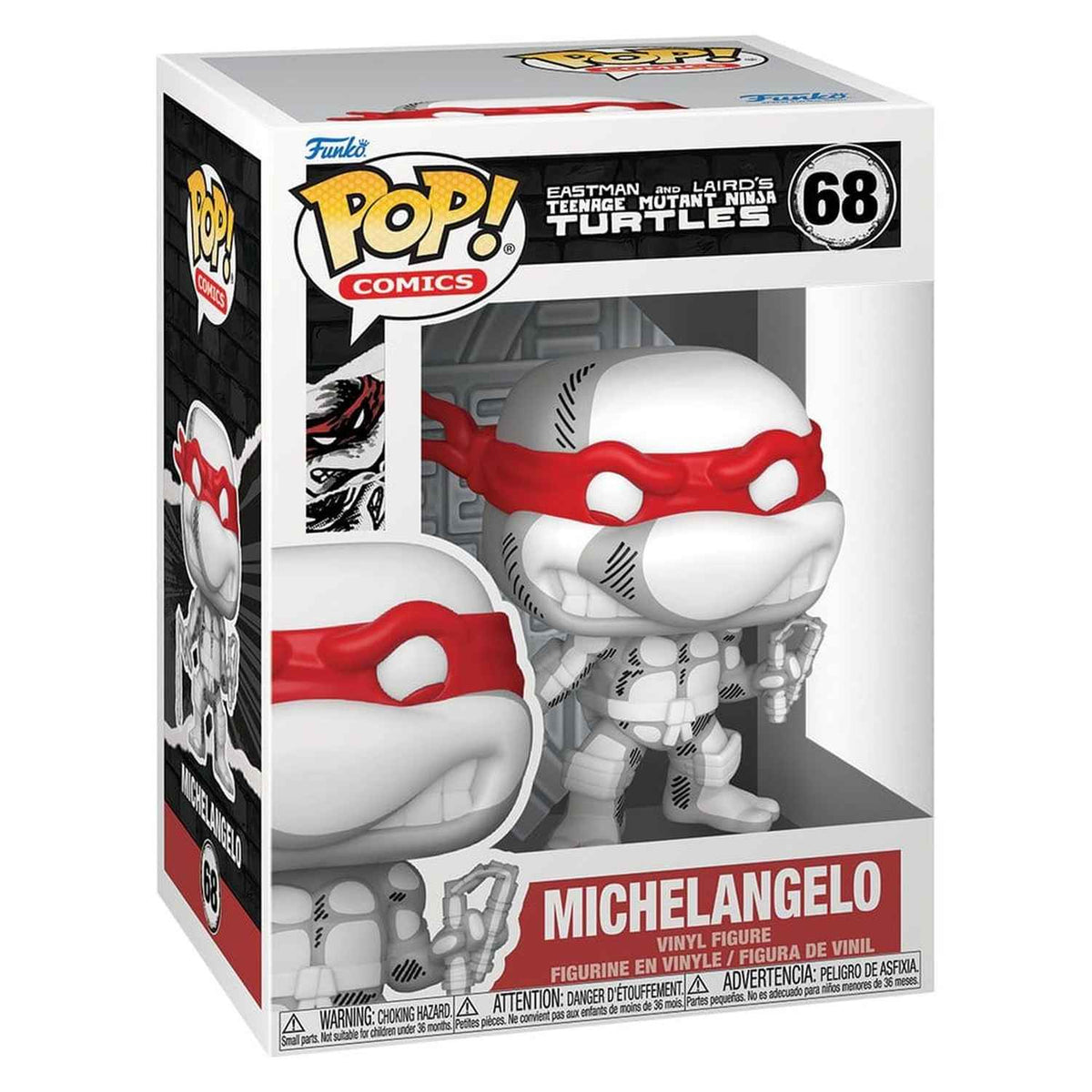 Funko Pop Teenage Mutant Ninja Turtles - Michelangelo (Comic Deco) #68