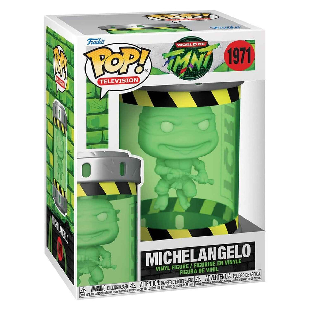 Funko Pop Teenage Mutant Ninja Turtles - Michelangelo (Ooze) #1971