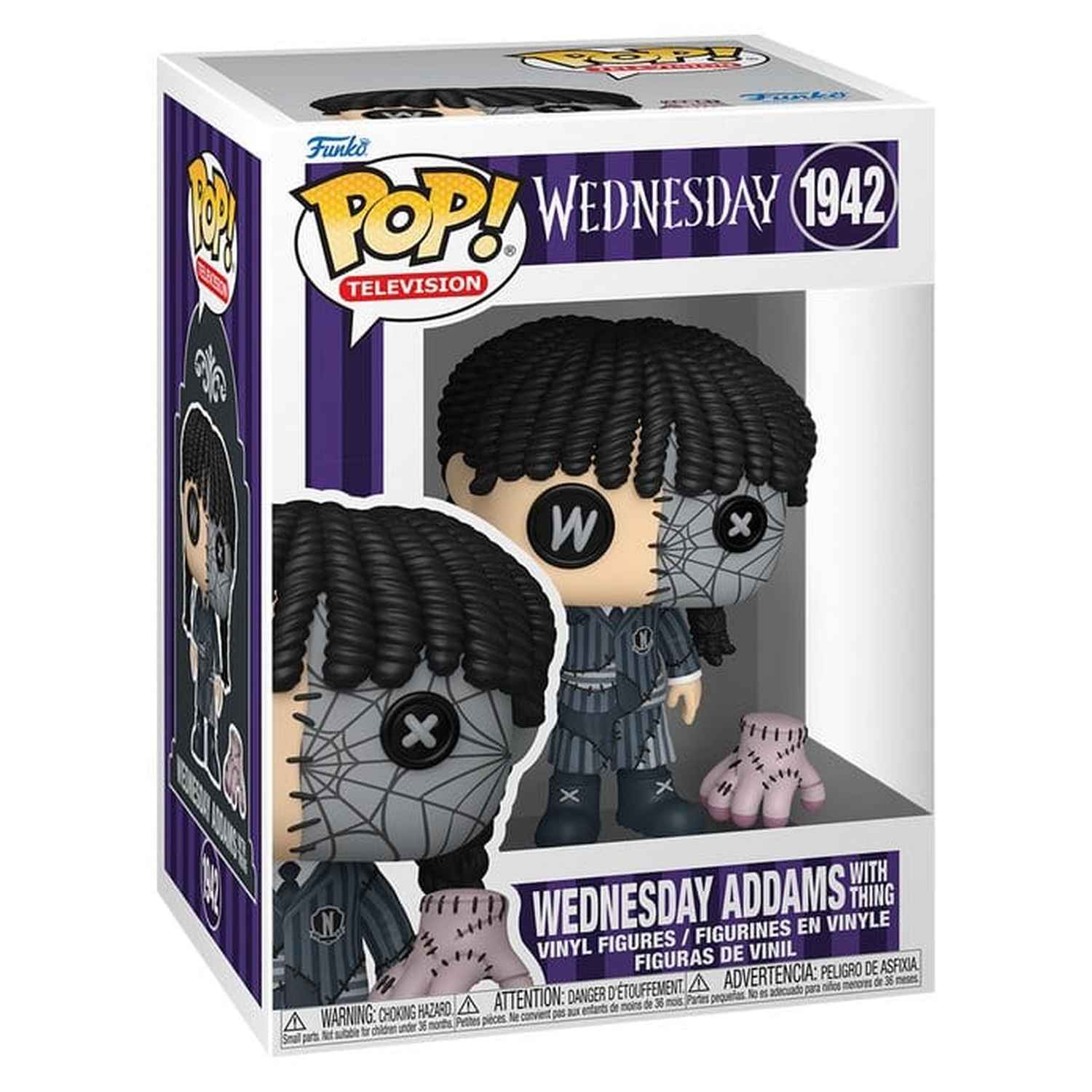 Funko Pop Wednesday - Wednesday (Patchwork) mit Hand #1942