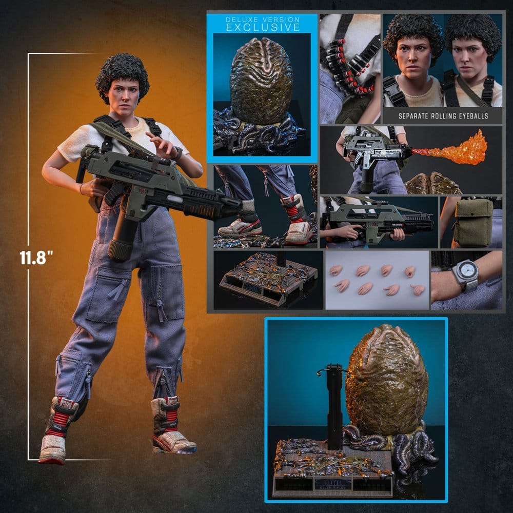Hot Toys Alien - Ellen Ripley (Deluxe) Masterpiece 1/6 Actionfigur