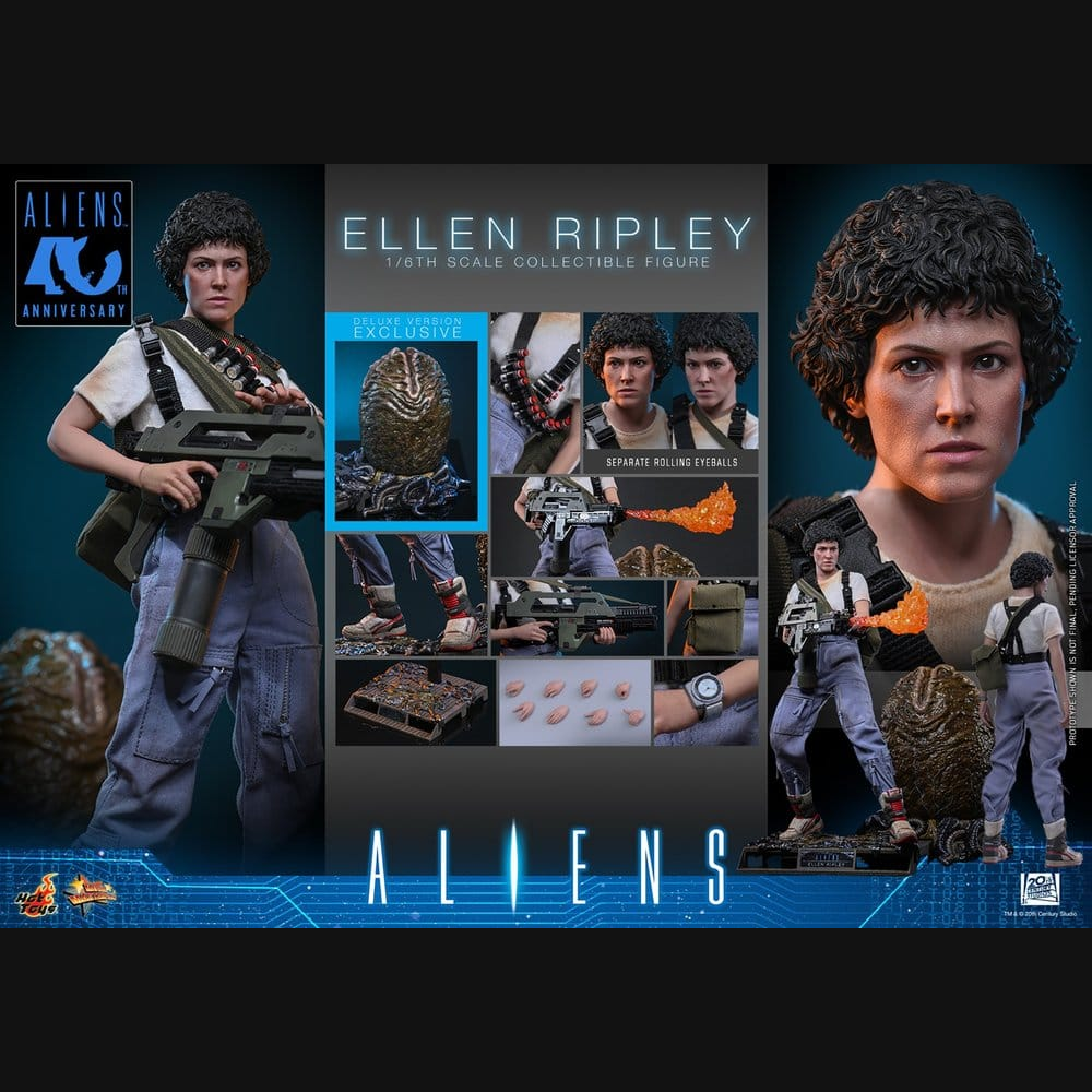 Hot Toys Alien - Ellen Ripley (Deluxe) Masterpiece 1/6 Actionfigur
