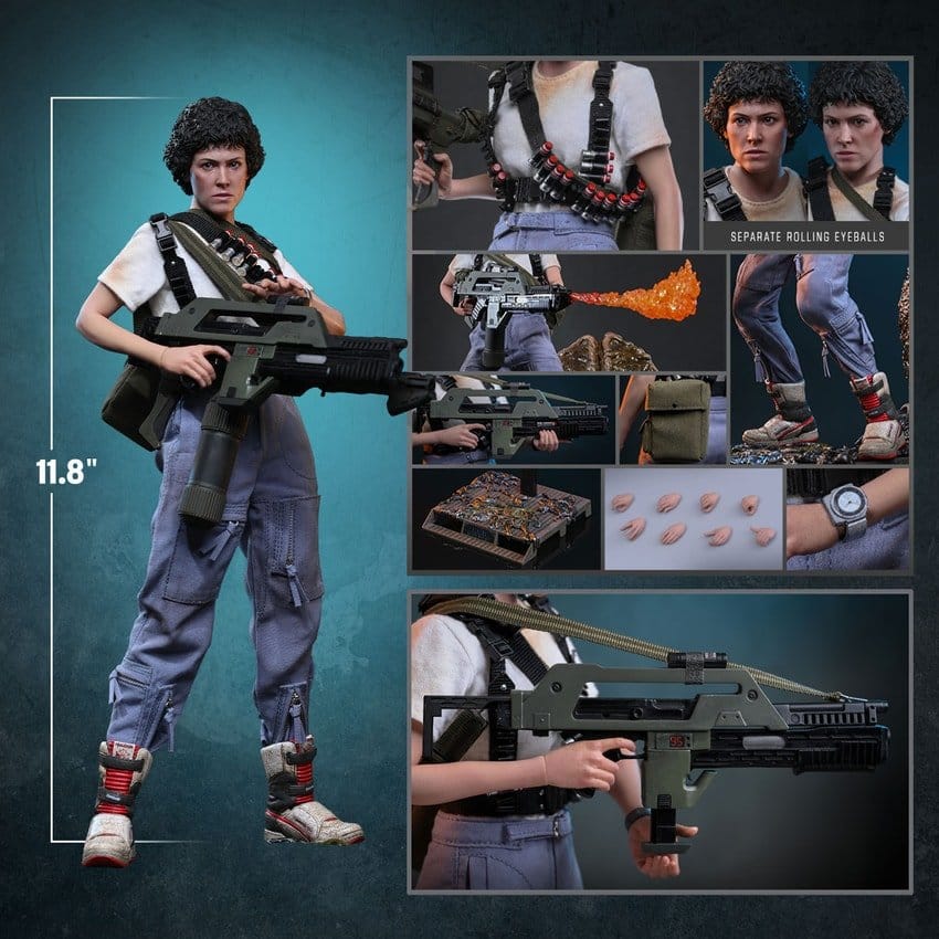 Hot Toys Alien - Ellen Ripley Masterpiece 1/6 Actionfigur