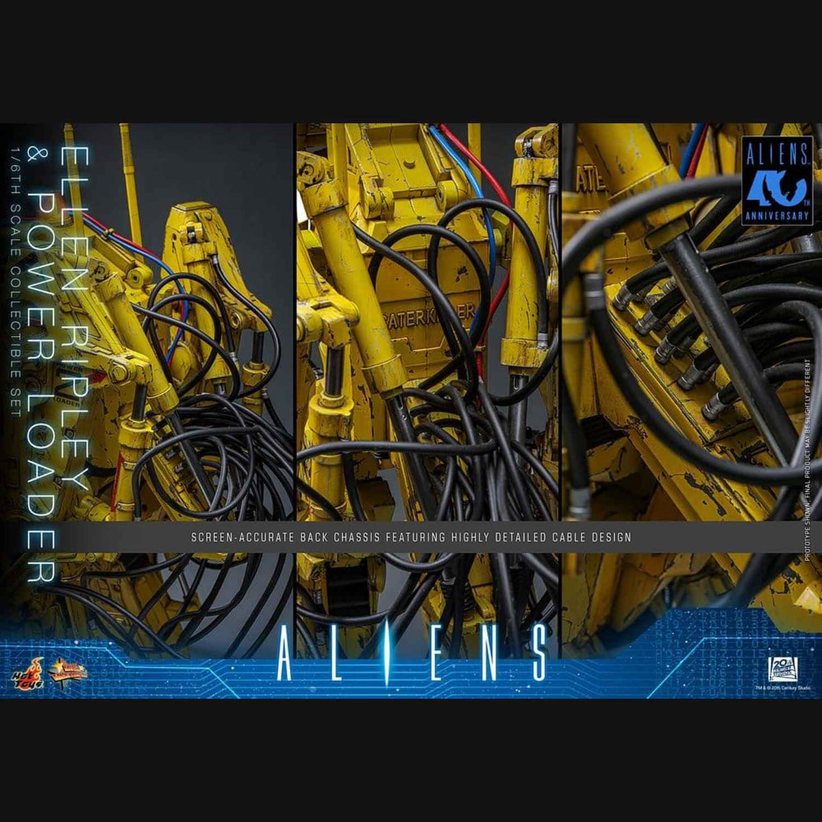 Hot Toys Alien - Ellen Ripley und Power Loader Masterpiece 1/6 Actionfiguren Set