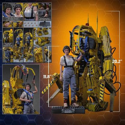 Hot Toys Alien - Ellen Ripley und Power Loader Masterpiece 1/6 Actionfiguren Set