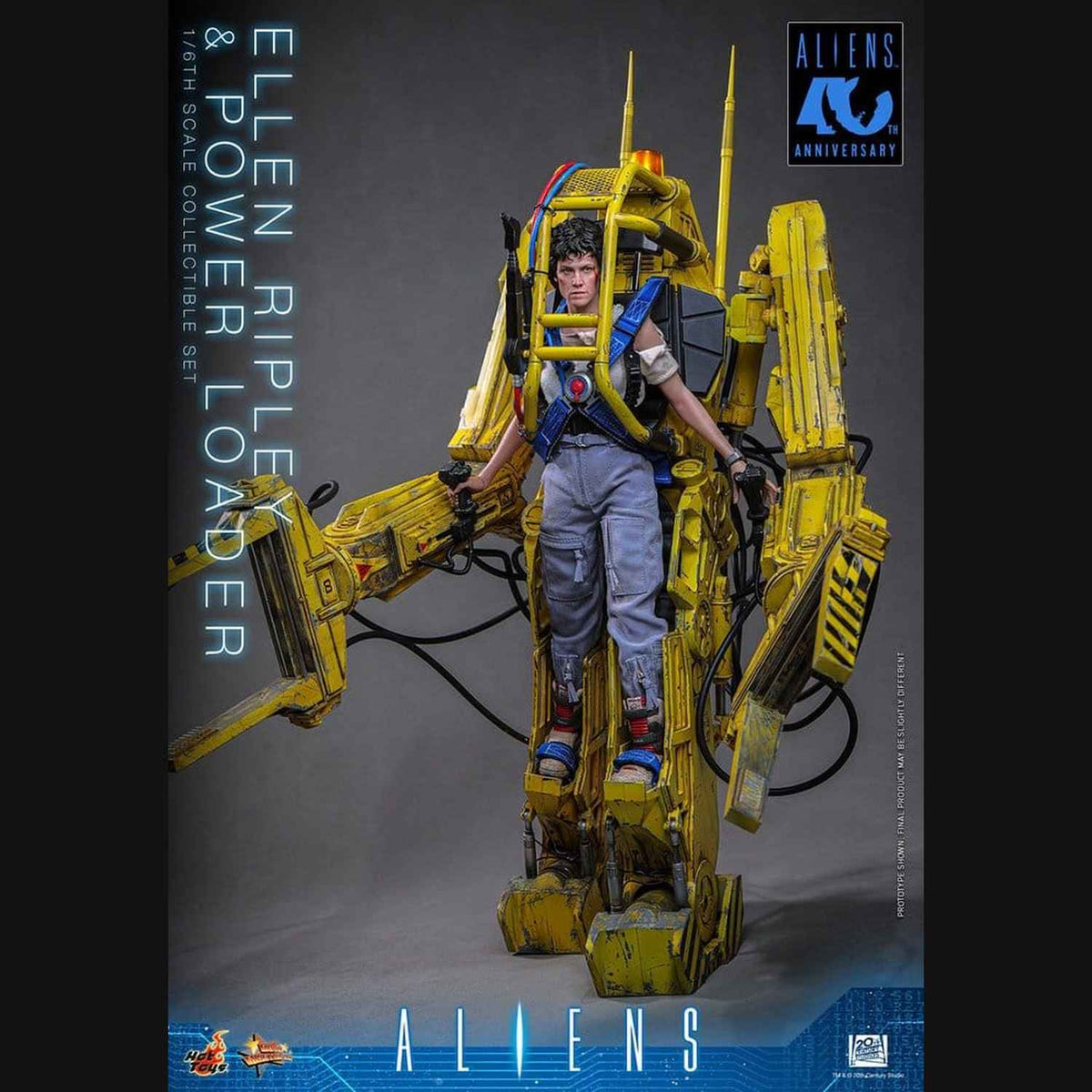Hot Toys Alien - Ellen Ripley und Power Loader Masterpiece 1/6 Actionfiguren Set
