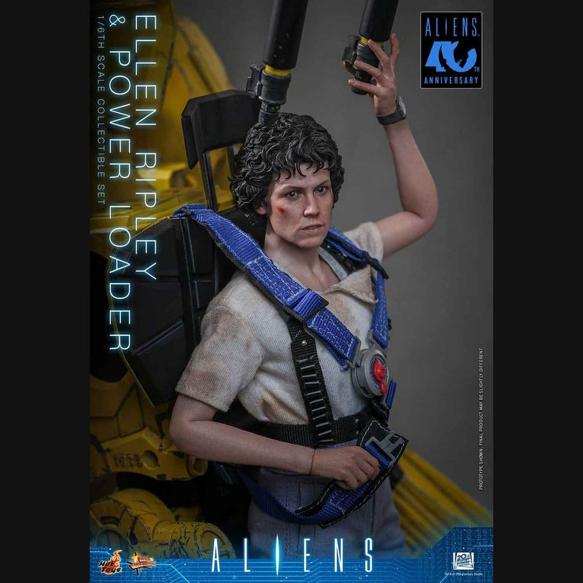 Hot Toys Alien - Ellen Ripley und Power Loader Masterpiece 1/6 Actionfiguren Set