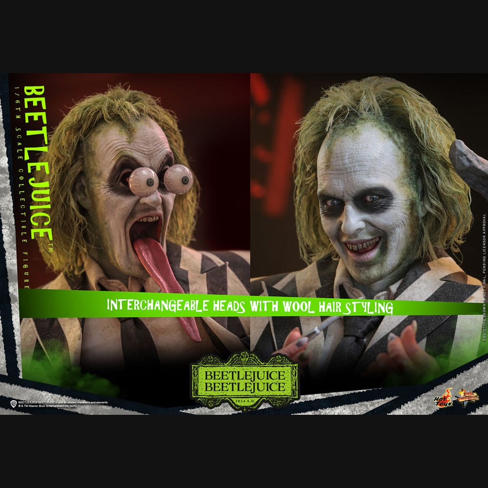 Hot Toys Beetlejuice - Beetlejuice Masterpiece 1/6 Actionfigur