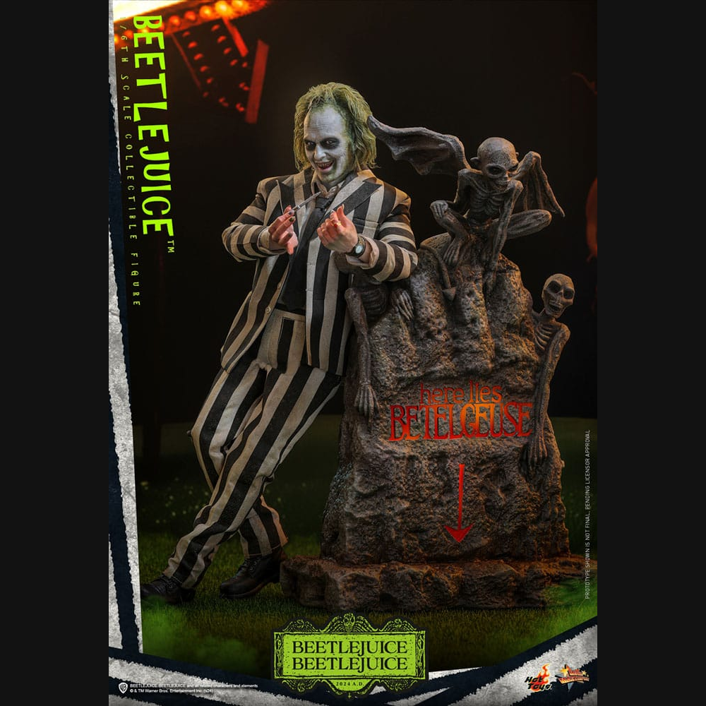 Hot Toys Beetlejuice - Beetlejuice Masterpiece 1/6 Actionfigur