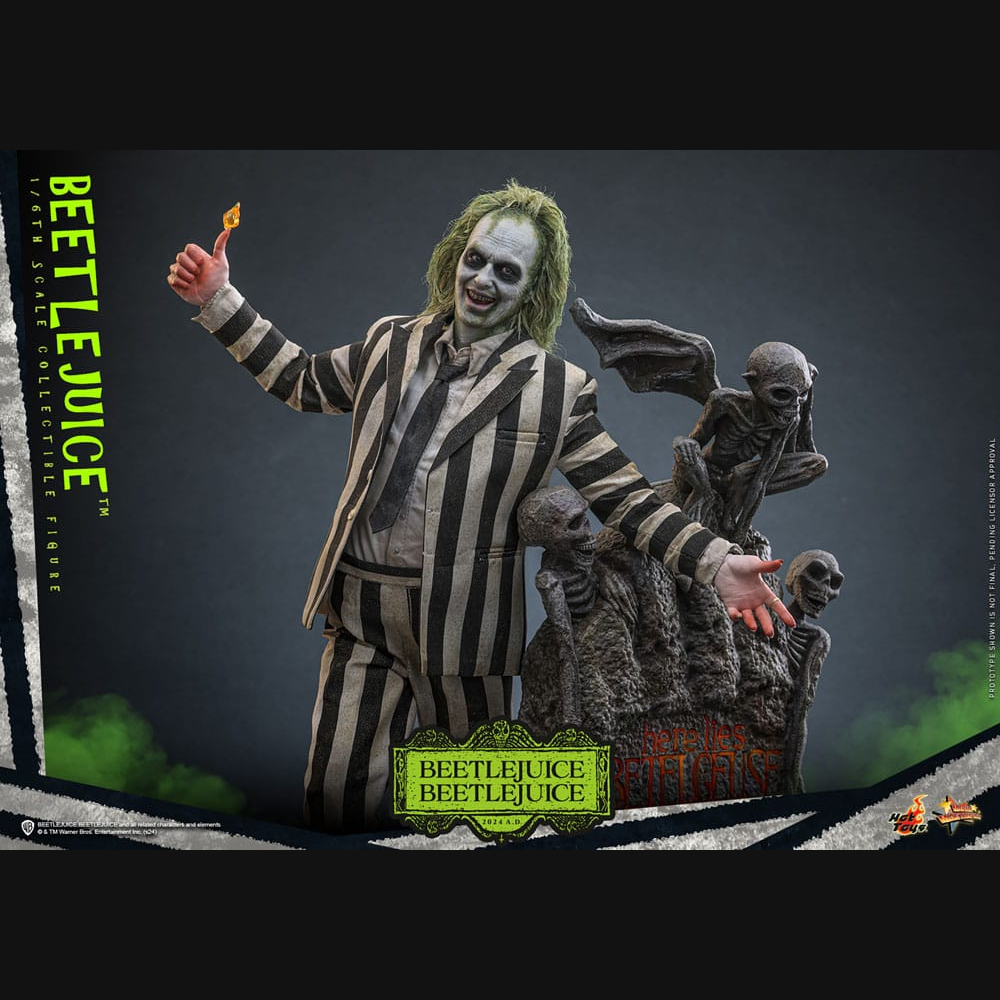 Hot Toys Beetlejuice - Beetlejuice Masterpiece 1/6 Actionfigur