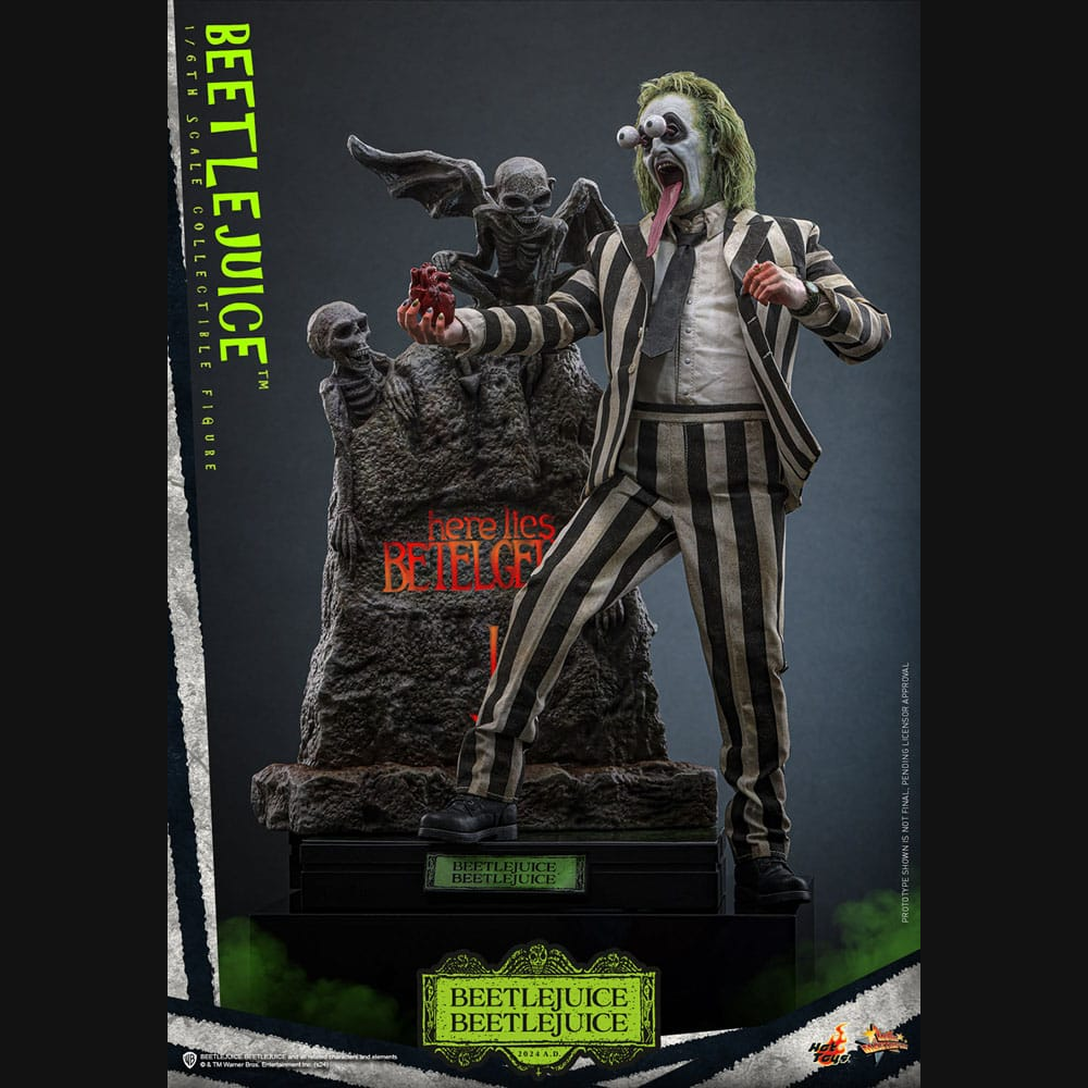 Hot Toys Beetlejuice - Beetlejuice Masterpiece 1/6 Actionfigur